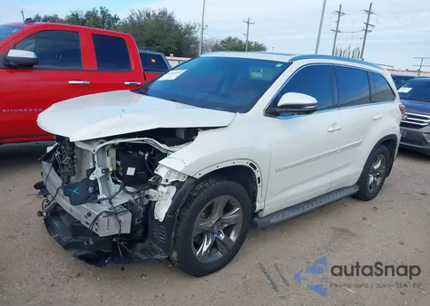 2019 Toyota Highlander Limited Platinum z USA, uszkodzony, nr VIN 5TDDZRFH6KS715079